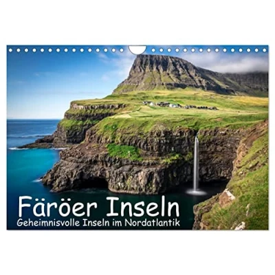 Abbildung von Färöer Inseln Geheimnisvolle im Nordatlantik (Wandkalender 2025 DIN A4 quer), CALVENDO Monatskalender