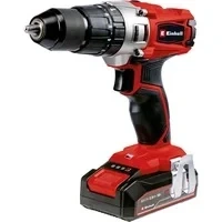 Abbildung von Einhell Akku Schlagbohrschrauber TE CD 18/2 Li i +22 (1x2,5 Ah), max. 1250 U/min, inklusive Koffer, und Ladegerät