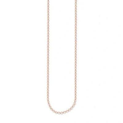 Abbildung von Thomas SABO Halskette rosegoldcoloured, Damen, Größe: 42, Rosegold coloured