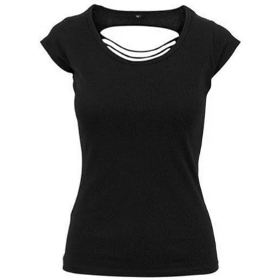 Abbildung von Build Your Brand Tanktop Damen Back Cut Tee / Offener Rücken