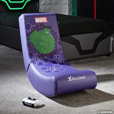 Abbildung von X Rocker Disney Marvel Avengers Floor Bodensessel (Hulk)