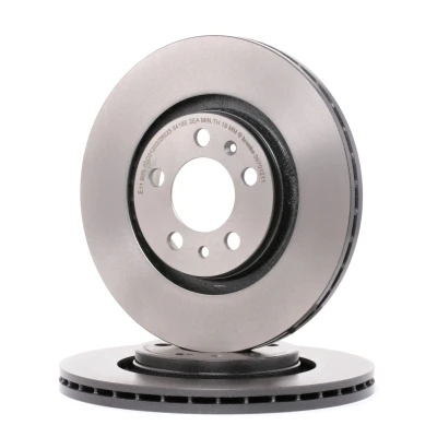 Abbildung von BREMBO COATED DISC LINE 09.7012.11 Bremsscheibe 280 22 5 innenbelüftet beschichtet hochgekohlt mit Schrauben VOLKSWAGEN: Golf 4 Schrägheck kfzteile,