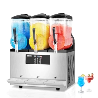Abbildung von VEVOR 12Lx3 Kommerzielle Slusheis Maschine Margarita Smoothie Getränk Maker