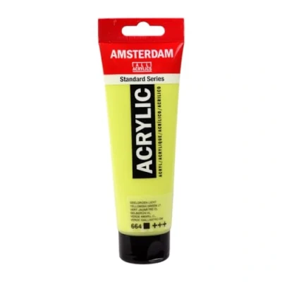 Abbildung von Amsterdam Standard Series Acrylic Tube Yellowish Green Light 664
