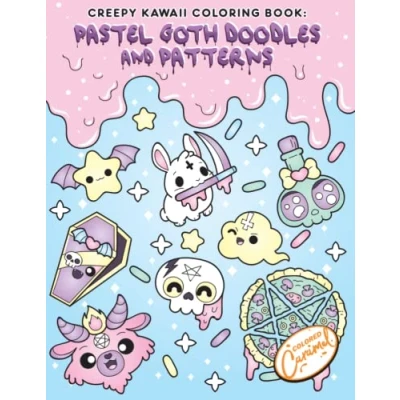 Abbildung von Creepy Kawaii Coloring Book: Pastel Goth Patterns and Doodles