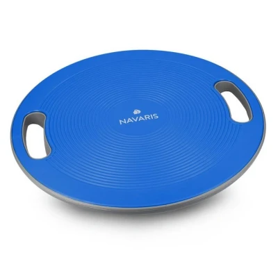 Abbildung von Navaris Balanceboard Balance Board mit Griff, Therapie Kreisel Wackelbrett, Ø 40cm