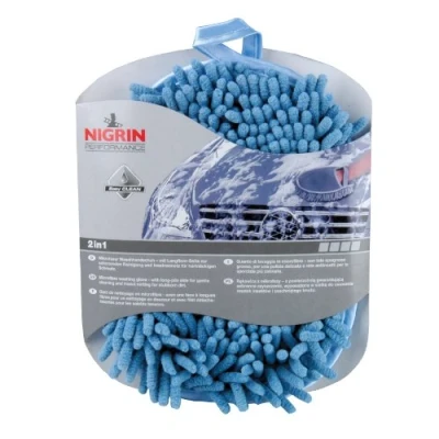 Abbildung von NIGRIN Performance Microfaser Waschhandschuh, 71110, 4008153711107