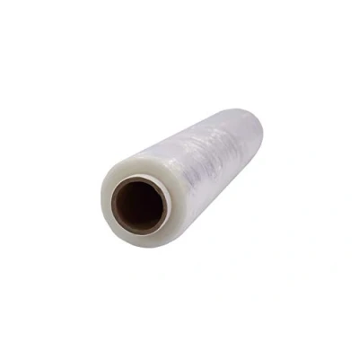 Abbildung von Netuno 1x transparente Stretchfolie 23my 500 mm 2,5 kg Folie Polyethylen Cast Film transparent Plastikfolie Einpackfolie Umzugsfolie Verpackungsfolie Hand durchsichtig
