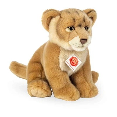 Abbildung von Teddy Hermann® Kuscheltier Löwen Baby 27 cm, zum Teil aus recyceltem Material