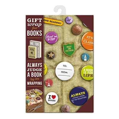 Abbildung von Gift Wrap for Books Book Badges