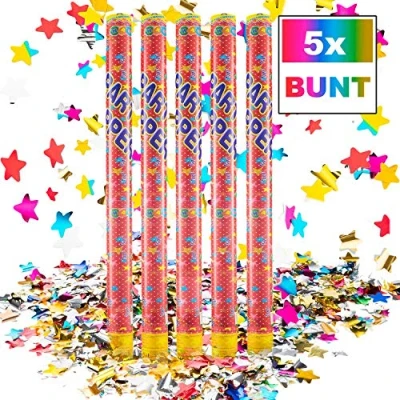 Abbildung von Goods+Gadgets Konfetti Kanone XXL Blaster 100 cm, Shooter Party Popper