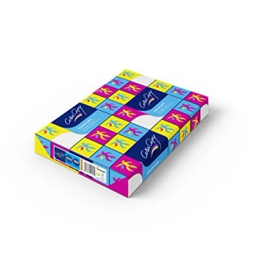 Abbildung von Color Copy Laserdruckpapier, leicht satiniert, ECF, 350 g/m², 125 Blatt Weiß, SRA3 (45x32cm)