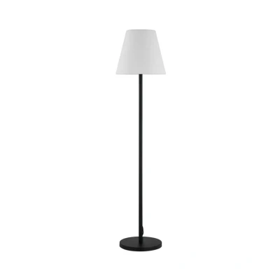 Abbildung von Lucande Terrassenleuchte Jaimy, schwarz, Aluminium, 150 cm