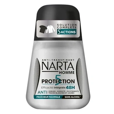 Abbildung von NARTA Deodorant für Herren, Schutz, 5 50 ml, 4 Stück