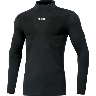 Abbildung von JAKO Langarm Comfort Unterhemd/shirt für Kinder, Größe: 146/152, Schwarz