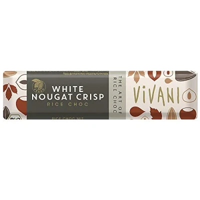 Abbildung von Vivani White Nougat Crisp Schokoriegel, 18er Pack (18 x 35 g)