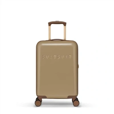 Abbildung von SUITSUIT Fab Seventies Handgepäck Koffer TSA Schloss 4 Rollen 33L 55 cm Beige