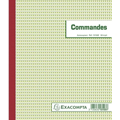 Abbildung von EXACOMPTA Manifold &quot;Commandes&quot;, 210 x 180 mm, tripli VE = 1
