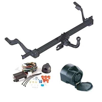 Abbildung von AHK Anhängerkupplung mit Elektrosatz 13 polig für Citroen Berlingo / Peugeot Partner II (4380 mm) 2008 Anhängevorrichtung Hängevorrichtung starr, angeschraubtem Kugelkopf