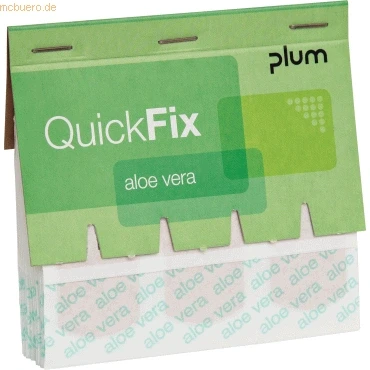 Abbildung von QuickFix Pflaster Aloe Vera 5514 Refill 45 Stück