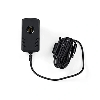 Abbildung von iFi iPower2 Rauscharmes, sauberes audiophiles DC Netzteil aktive Rauschunterdrückung II geflochtenes Kabel USB C/Micro zu Adapter 5 Steckergrößen Upgrade Ihrer Elektronik [5V/2.5A]