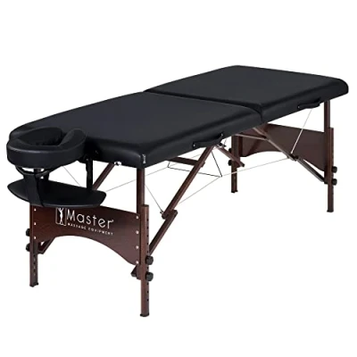 Abbildung von MASTER MASSAGE EQUIPMENT Massageliege, Schwarz