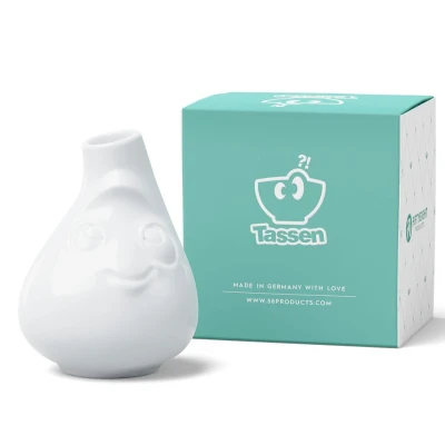 Abbildung von Vase mit Gesicht Putzig 10cm fiftyeight lustige Tassen