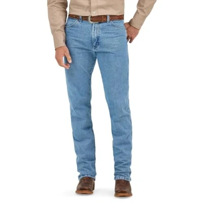 Abbildung von Wrangler Herren 13 Mwz Cowboy Schnitt Original Fit Jeans, Vorgewaschenes Indigo, 36W / 32L