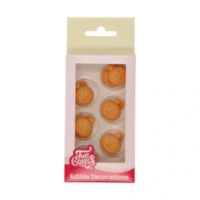 Abbildung von FunCakes Zucker Dekorationen Kürbis Set/12