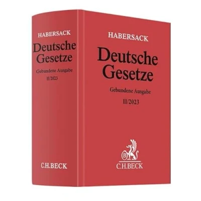 Abbildung von Deutsche Gesetze Gebundene Ausgabe II/2023: Rechtsstand: 7. August 2023 (Beck&#039;sche Textausgaben)