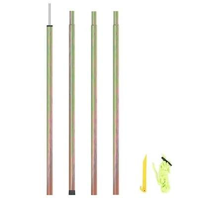 Abbildung von vidaXL Zeltstange Sonnensegel Stange 200 cm Verzinkter Stahl, (1 St)