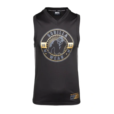 Abbildung von Gorilla Wear Top, Herren, Größe: XXL, Black