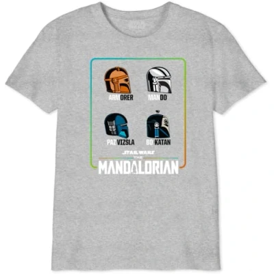 Abbildung von Star Wars Jungen Boswmants069 T Shirt, Grau meliert, 14 Jahre