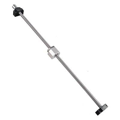 Abbildung von ONLISUM SFU1605 Kugelumlaufspindel 900mm Gewindespindel Edelstahl mit BK12/BF12 Unterstützung, Muttergehäuse und Kupplung für Automatisierte