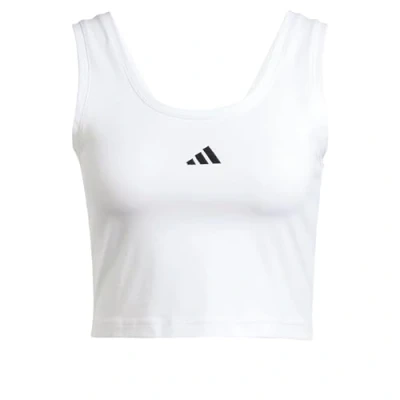 Abbildung von adidas Sportswear Essentials Small LOGO Lifestyle Top, Damen, Größe: XXL, White/black