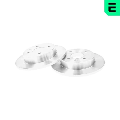 Abbildung von OPTIMAL BS 5700C Bremsscheibe Hinterachse 240 10 4/5 voll beschichtet OPEL: Astra H Schrägheck, Meriva A, Caravan