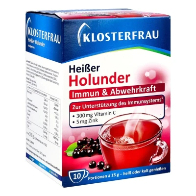 Abbildung von Klosterfrau Broncholind Heisser Holunder Granulat