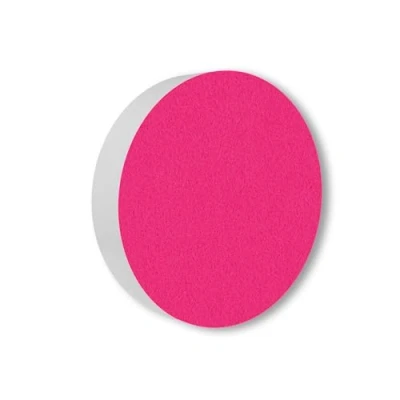 Abbildung von Schallabsorber Kreis Ø 40 cm aus Basotect G+ Akustik Element Schalldämmung Diverse Farben (Fuchsia)