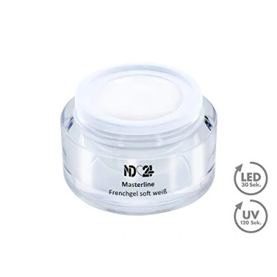 Abbildung von Masterline French Gel Soft Weiß Uv/Led Studio Qualität Made In Germany 15ml