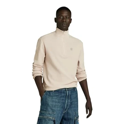 Abbildung von G Star MOSS Strickpullover, Herren, Größe: XS, Whitebait