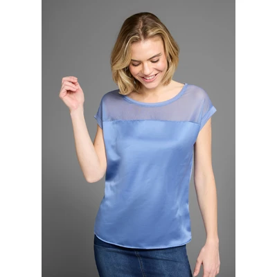 Abbildung von Laura Scott Shirtbluse mit Meshpart