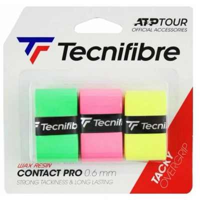 Abbildung von Tecnifibre 3er Pack Mehrfarbige Contact Pro Overgrips