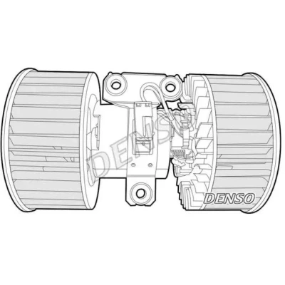 Abbildung von DENSO DEA05002 Innenraumgebläse für Linkslenker BMW: 5 Limousine, X5, Touring