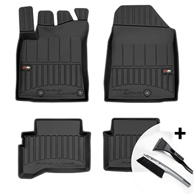 Abbildung von moto MOLTICO 3D Gummimatten Auto Fußmatten Gummi Automatten 4 teilig Set passend für Hyundai Ioniq Hybrid 2016 2021
