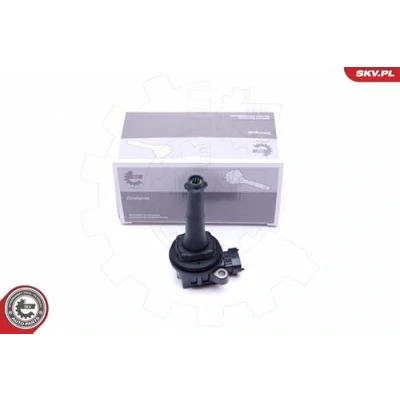 Abbildung von ESEN SKV 03SKV124 Zündspule 4 polig 12V elektrisch inkl. Zündkerzenstecker VOLVO: V70 I, S60 XC90 I