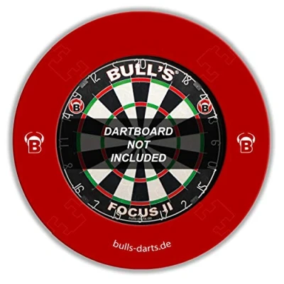 Abbildung von BULL&#039;S Quarterback EVA Dart Board Surround rot