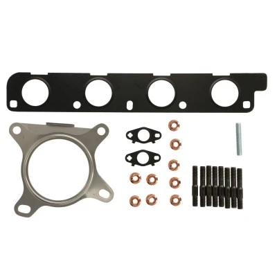 Abbildung von ALANKO 10920666 Montagesatz, Lader mit Dichtungen Stehbolzen, Mutter, Montageanleitung VOLKSWAGEN: GOLF 6, Passat B6 Variant