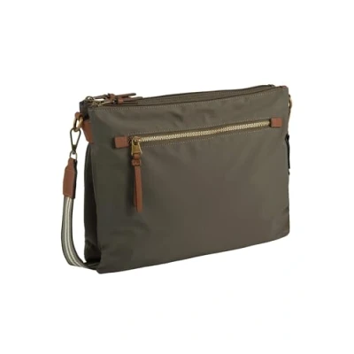 Abbildung von camel active MIT Reissverschluss ÖFFNUNG AM Hauptfach Umhängetasche, Damen, Größe: Medium, Khaki