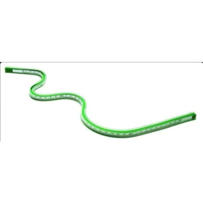 Abbildung von Rumold Kurvenlineal mit Teilung 50cm