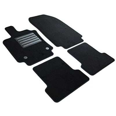 Abbildung von MDM SP 4106 Fußmatten Velours Autoteppich passend für Renault Clio 4 10.2012&gt;08.2019, black